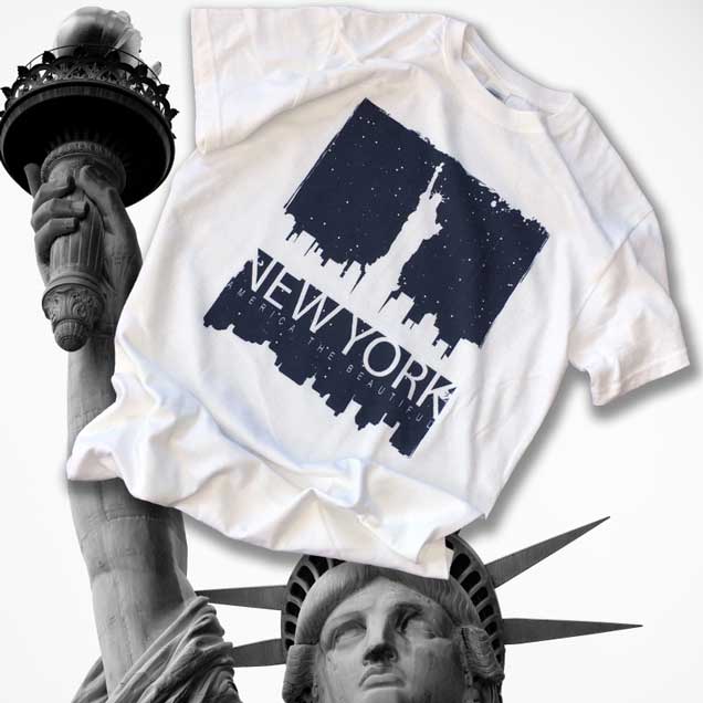 NYC New York City T-Shirt Statue of Liberty